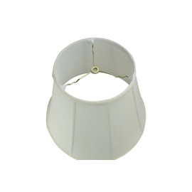 Deep Empire Shantung Silk Softback Lamp Shade | Off White Eggshell color , 14 Inch by UpgradeLAMPS