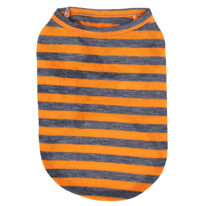 WELTENT 3 Pack Dog Shirt Striped Dog Clothes Stretchy Vests