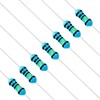 Chanzon 100pcs 1/4W (0.25W) 1M Ω ohm Metal Film Fixed