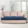 H.VERSAILTEX Stretch 3 Piece T Cushion Sofa Slipcovers Individually Sofa