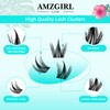 Lash Clusters Manga 140Pcs Eyelash Cluster Wet Look Ultra-Thin Lash