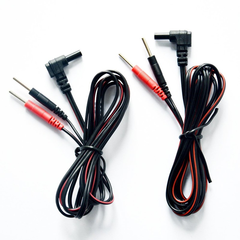 Tens Electrode Lead Wires Jack Plug Pin Connector, Electrode Units
