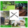 Ciieeo 2 sets of Windmill Sails: Replacements for Windmill Garden