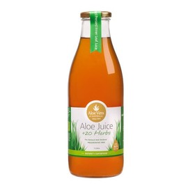 Aloe Vera Of Australia Aloe Vera Juice +20 Herbs Glass 1L