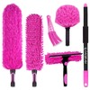 CALBEAU 15 Foot Dusters for Cleaning, Duster with Extension Pole