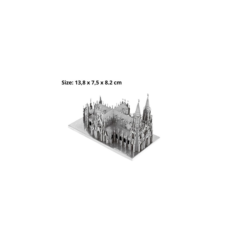 Metal Zone Patrick's Cathedral 3D Metal 3D Jigsaw Puzzle Metal