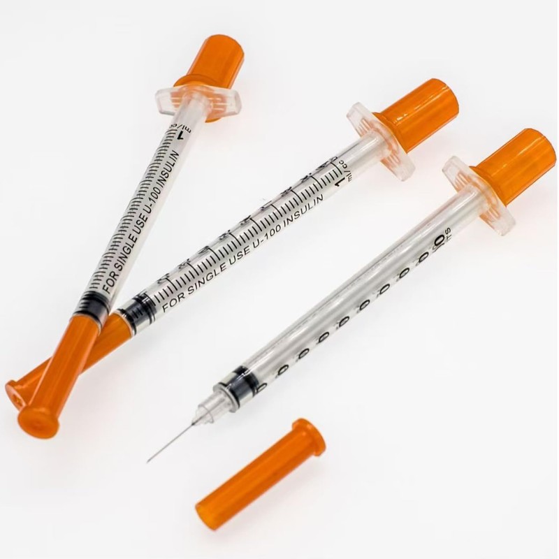 16pcs/Pack 1ml Multiple Uses Measuring Tools with 31G*6mm 30G*8mm Plastic