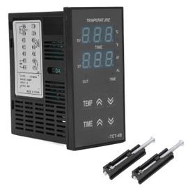 Hyuduo Digital Display Heat Press Temperature Controller Kit PID Control Thermostat for Heat Press Machine 100 to 240V,for Automotive System