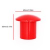 HLGHLG 12 PCS Reinforced Plastic Rebar End Caps Safety Mushroom
