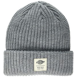 Dickies Men's Cuffed Fisherman Beanie Grey