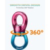 SEPWIK Swing Swivel, 35KN Swing Spinner, 360° Safety Rotational Device