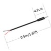 4Pcs 3.5mm Male Plug to Bare Wire Open End Cable,