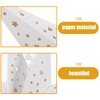 Lurrose Paper Star Lantern, 3 Pack 9 Pointed Star Lampshade