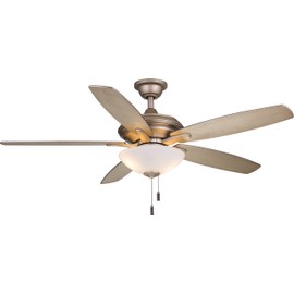 Wind River Fans Modelo Iced Gold Ceiling Fan