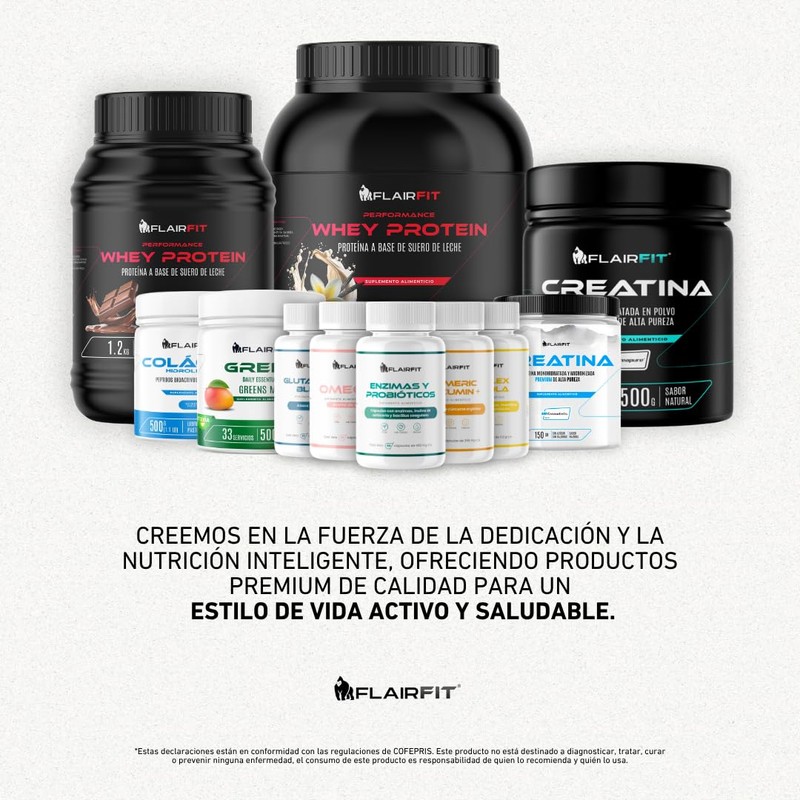 Flairfit® Suplemento En Cápsulas, Formulación Premium, CLA Blend Ácido Linoleico