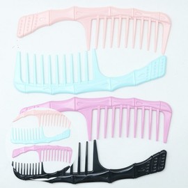 PharmaBit Bamboo Portable Comb Hair Comb 4ea