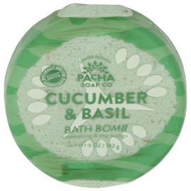 PACHA SOAP Cucumber & Basil Froth Bomb, 5 OZ