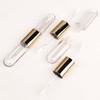 COSIDEA 12pcs Gold Flat 4ml*2 dual Ended lip gloss tubes