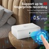 Biometric Fingerprint Storage Box,AICase Portable Cash Jewelry Security Case Lock