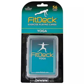 FITDECK YOGA Exercise Playing Cards All Abilities Pose Instructions Help 01083