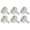 sourcing map 6 PCS Drawer Rollers 22mm x 7mm Wheel