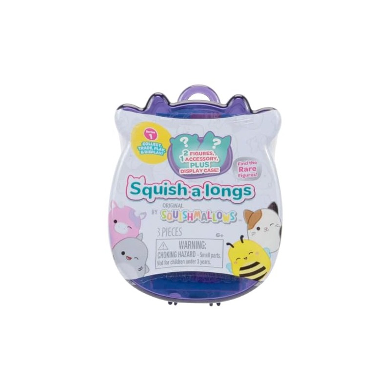 Squish-a-longs by Squishmallows - Mystery (1 Pack Chosen at Random)