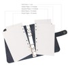 A6/ A5 6-Holes Felt Cover Round Ring View Binder File