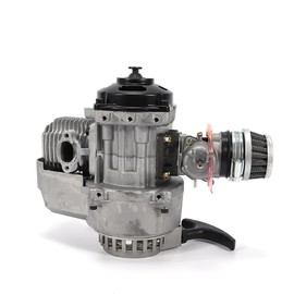 DOONARCES 49CC 2 Stroke Engine Motor Pull Start Gasoline Mini Engine Kit for 47CC 49CC Mini motos Mini ATV Dirt Bike Scooter, with Clutch Air Filter Carburettor (49CC 2 Stroke 2)