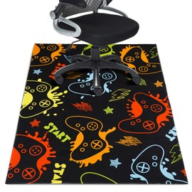 Office Chair Mat for Hardwood Floor 36"X 48" Office Rugs for Gaming Rolling Chairs Gamer Computer Desk Chair Non-Slip Game Protector Mats for Hard Floor & Tile Floor Decor