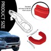 YOMIRACING for 2019-2024 RAM 1500 Front Tow Hook Cover,OEM Style
