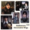 Wednesday Addams Wig for Children Women
