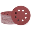 HARFINGTON 80 Pcs 5 Inch Sanding Disc 8 Hole 1000