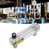 Panel Flowmeter Adjustment Large Measurement Range High Accuracy Transparent Acrylic