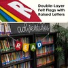Wheatwin Classroom Reading Nook Decor, Read Sign Felt Pennant Flag