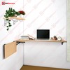Highdecora Folding Shelf Bracket, 2 Pcs Heavy Duty Foldable Shelf