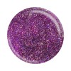 L.A. COLORS Diamond Crush Sparkle Crystal Nail Polish, Purple Glitter