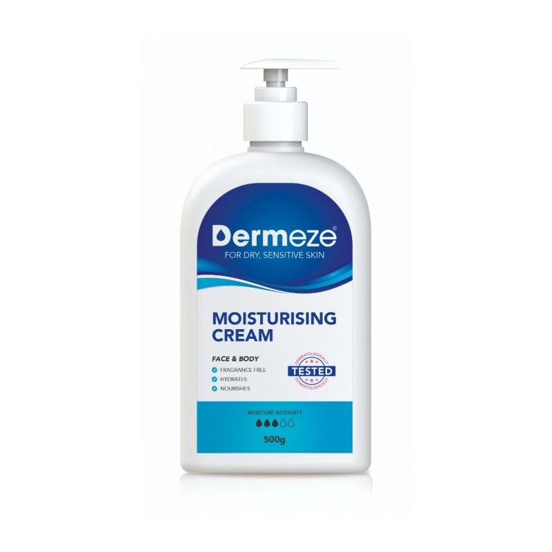 Dermeze Moisturising Cream 500g