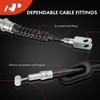 A-Premium Rear Passenger Side Parking Brake Cable Assembly Compatible with