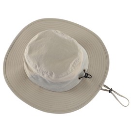 Connectyle Men's Sun Hat UPF 50+ Wide Brim Fishing Hat UV Protection Safari Mesh Hat for Hiking Sand