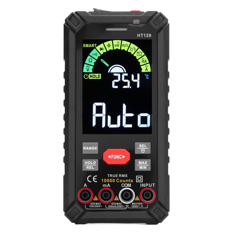 Digital Multimeter Smart High Accuracy Large Display Screen Ohm Volt