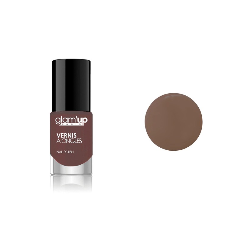 Glam Pearl Effect Up Nail Varnish – Taupe (Fuchsia) –