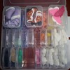 LZLMQSSA Bead Organizer Box, 60Pcs Small Clear Plastic Storage Containers,