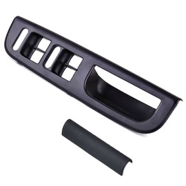 Signswise Front Left Driver Side Door Master Window Switch Trim Bezel Replacement for Volkswagen Passat B5 Jetta Golf Bora Mk4 Skoda Oe Style 4 Door Model - Black
