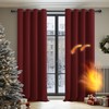 Deconovo Deconovo Blackout Curtains Super Soft Bedroom Curtains Thermal Insulated