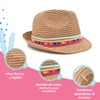 INVIGORATE FOR KIDS Sombrero Fedora para Niñas (MX/US, Alfa, Talla