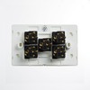4C | Elegant Wall Switch 5 Gang 250V 16A |
