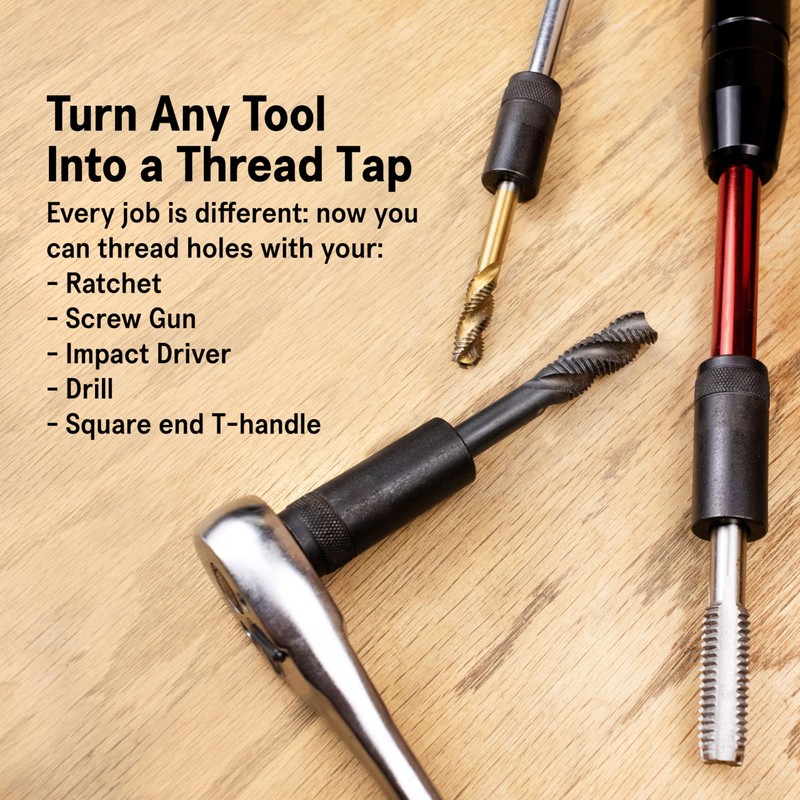 SST - Tap Socket Wrench - 8-Piece Adapter Set -