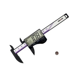 GRATTOOL GTDC-100 Carbon Digital Caliper 3.9 inches (100 mm)