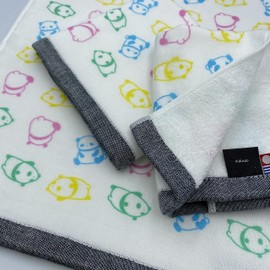 Imabari Towel, Single-Sided Gauze, Face Towel, 13.4 x 30.7 inches (34 x 78 cm), Made in Japan, Imabari, Camping, Yoga, Gym, Bathing, Spa, Children's Cute Towel