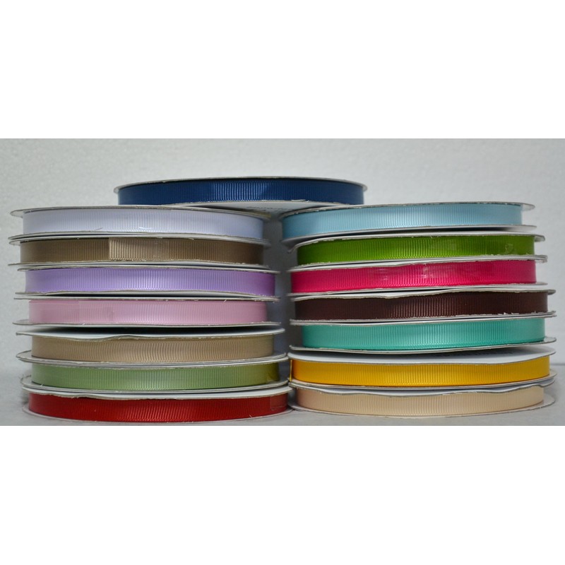 Nastro Grosgrain Rosa 10mm x 50mt